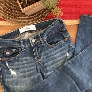 Hollister ripped jeans